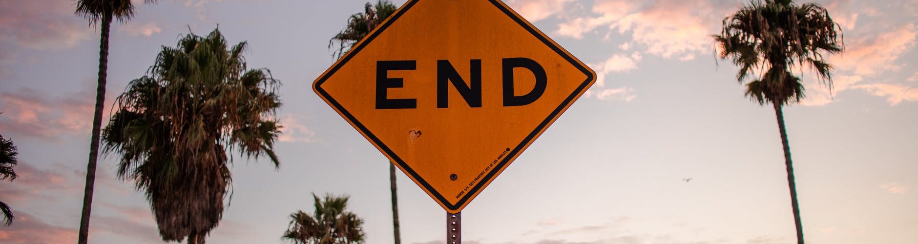 photo of end signage