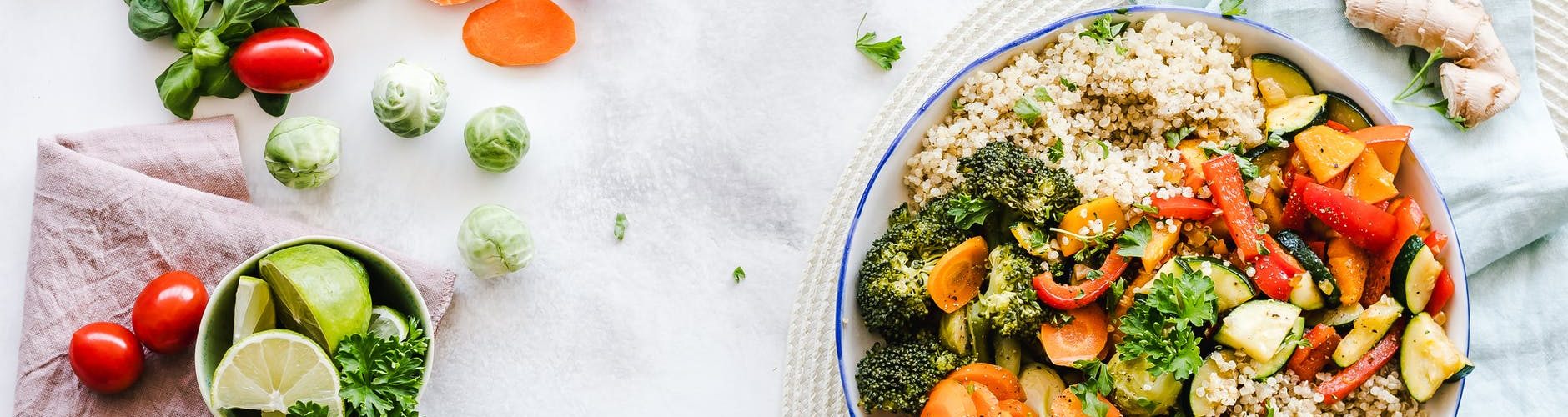 flat lay photography of vegetable salad on plate