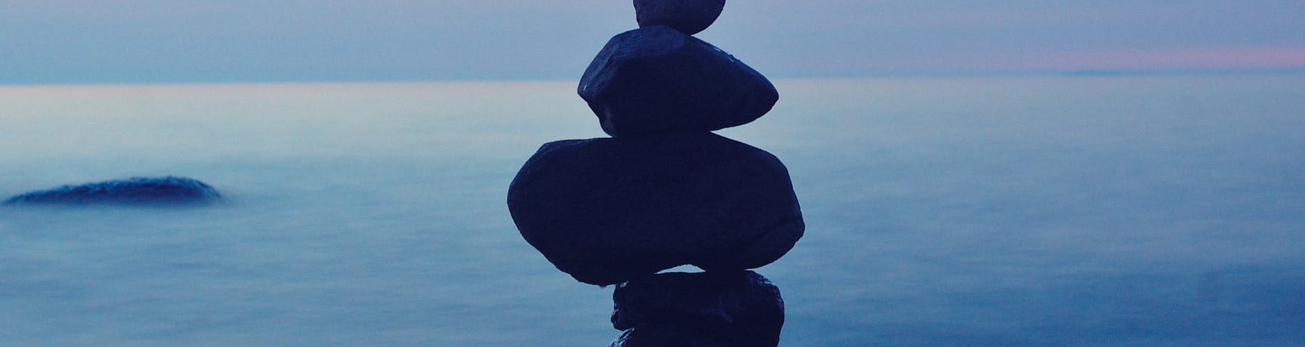 balance ocean relaxation rock balancing