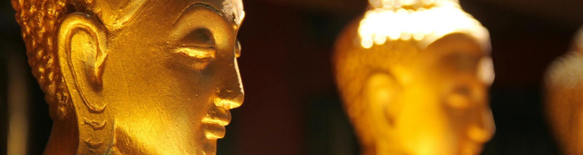 golden figure in temple
