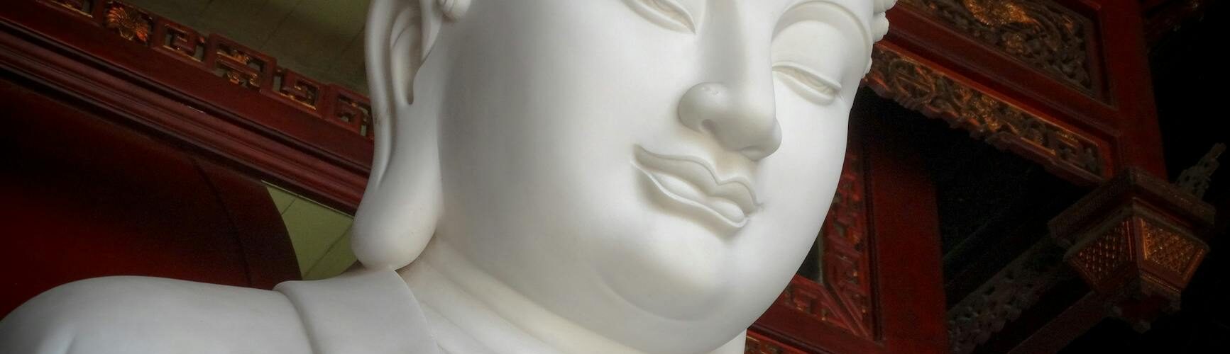 buddha figure in temple